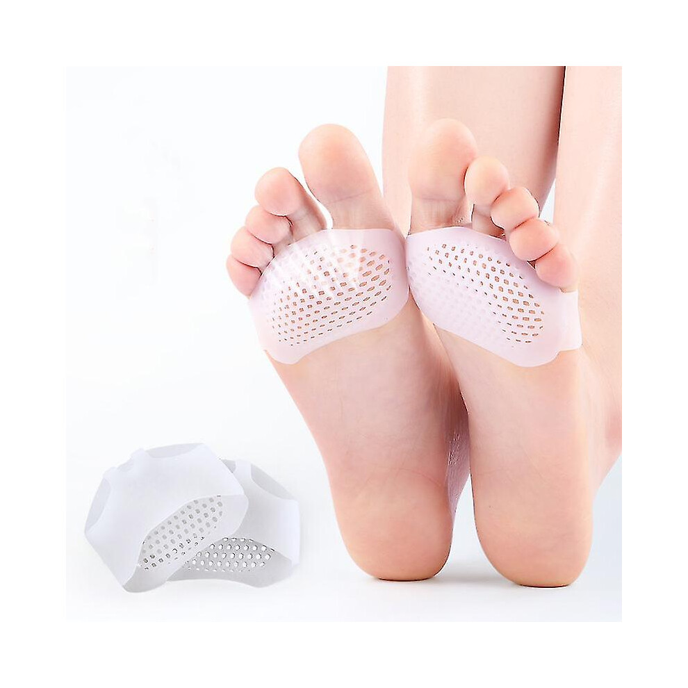 Toe Separator, 2 Pairs Toe Separator for Overlapping Toes, Toe Straightener Toe Spacer Relief Foot Pain, Bunion Corrector Silicone Hallux Valgus Corre