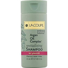 Σαμπουάν Αναζωογόνησης Lacoupe Argan Oil Complex - 0,75 Oz - Σετ 18 - Σύνολο 13,5 Oz