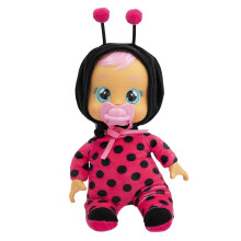 Cry Babies Tiny Cuddles Lady - 9-palcov b bika place skutocn slzy. Cerveno-cierna viacfarebn
