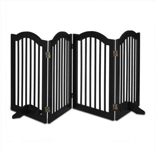 Schwarzes Sicherheitstor 70 cm