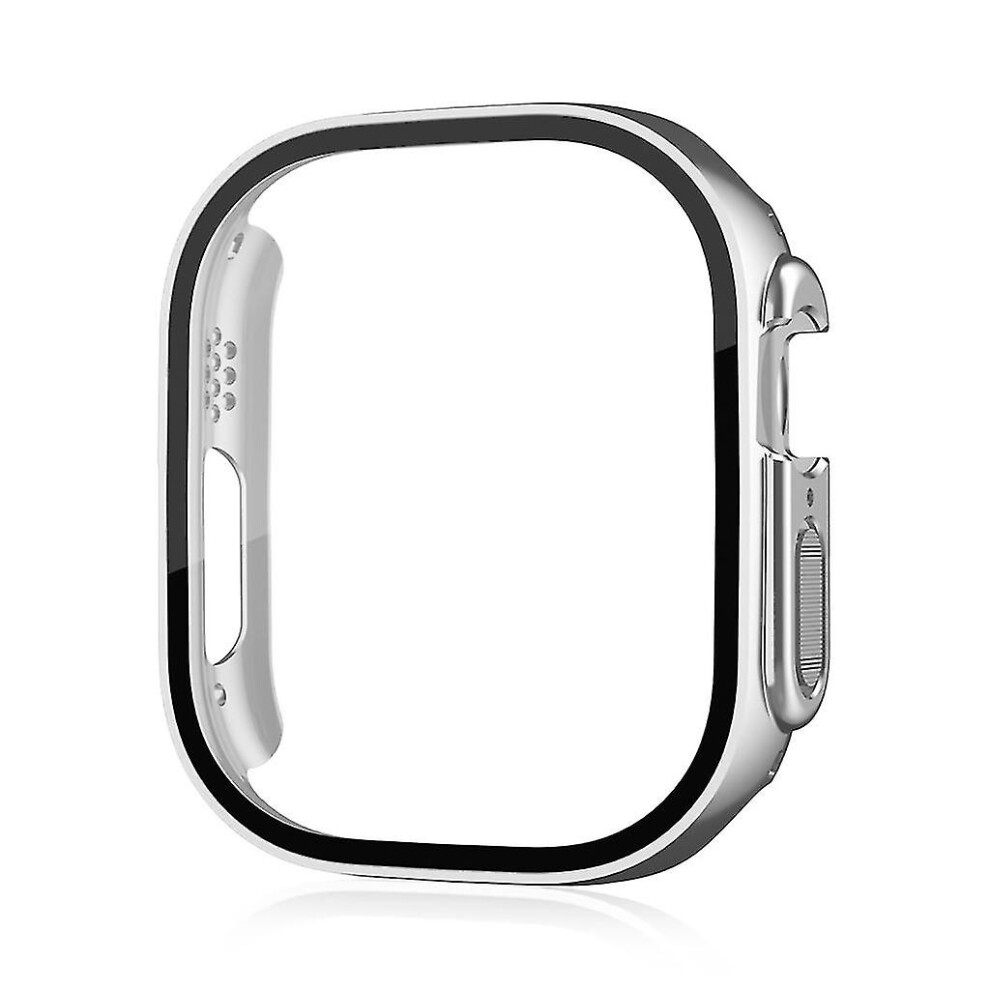(Silver) Screen Protector Tpu Housing For Case Film For Watch Ultra 49Mm Sleeve Bumper Fo Silver 3247719311073