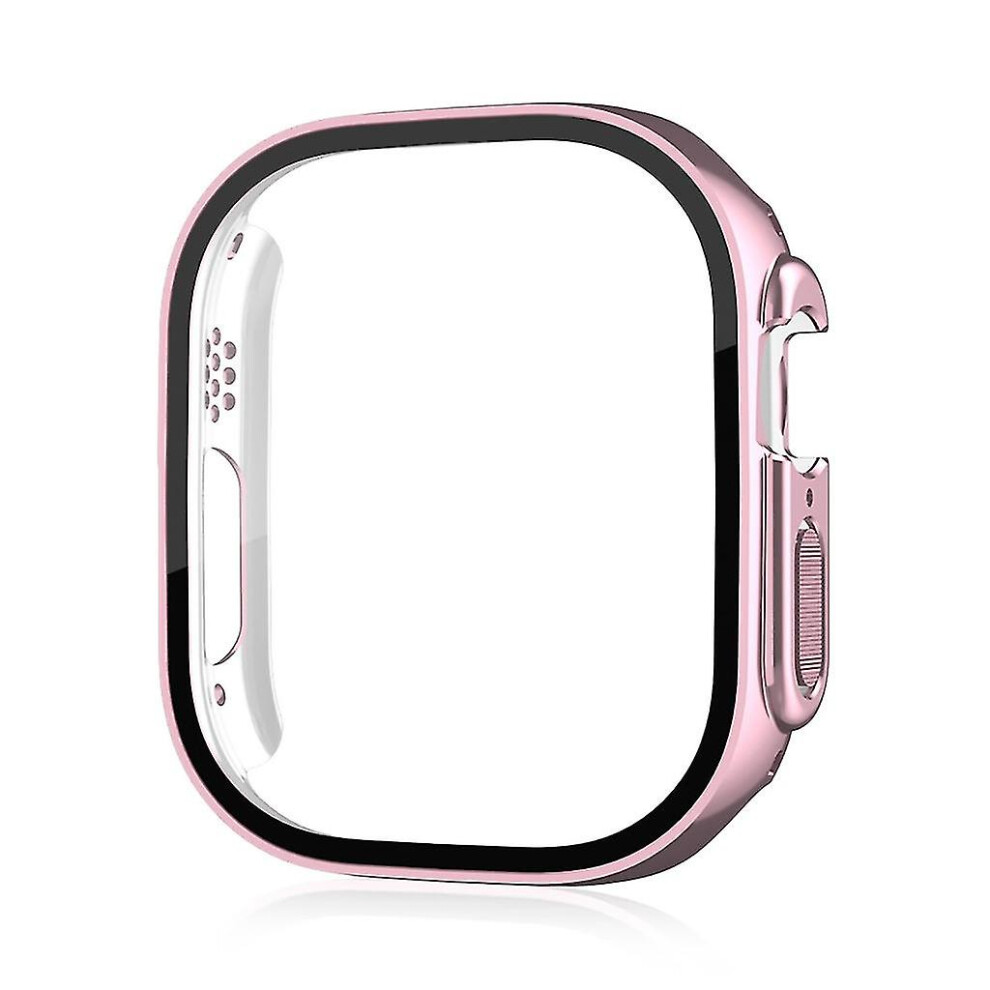 (Pink) Screen Protector Tpu Housing For Case Film For Watch Ultra 49Mm Sleeve Bumper Fo Pink 3247719311066