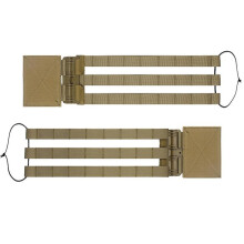 (Khaki) Outdoor Tactical Vest Quick Release Buckle For Jpc Cpc Ncp Hunting Combination Molle Side Waist Belt Quick Release Buckle