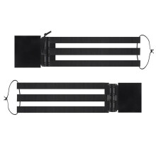 (Black) Outdoor Tactical Vest Quick Release Buckle For Jpc Cpc Ncp Hunting Combination Molle Side Waist Belt Quick Release Buckle