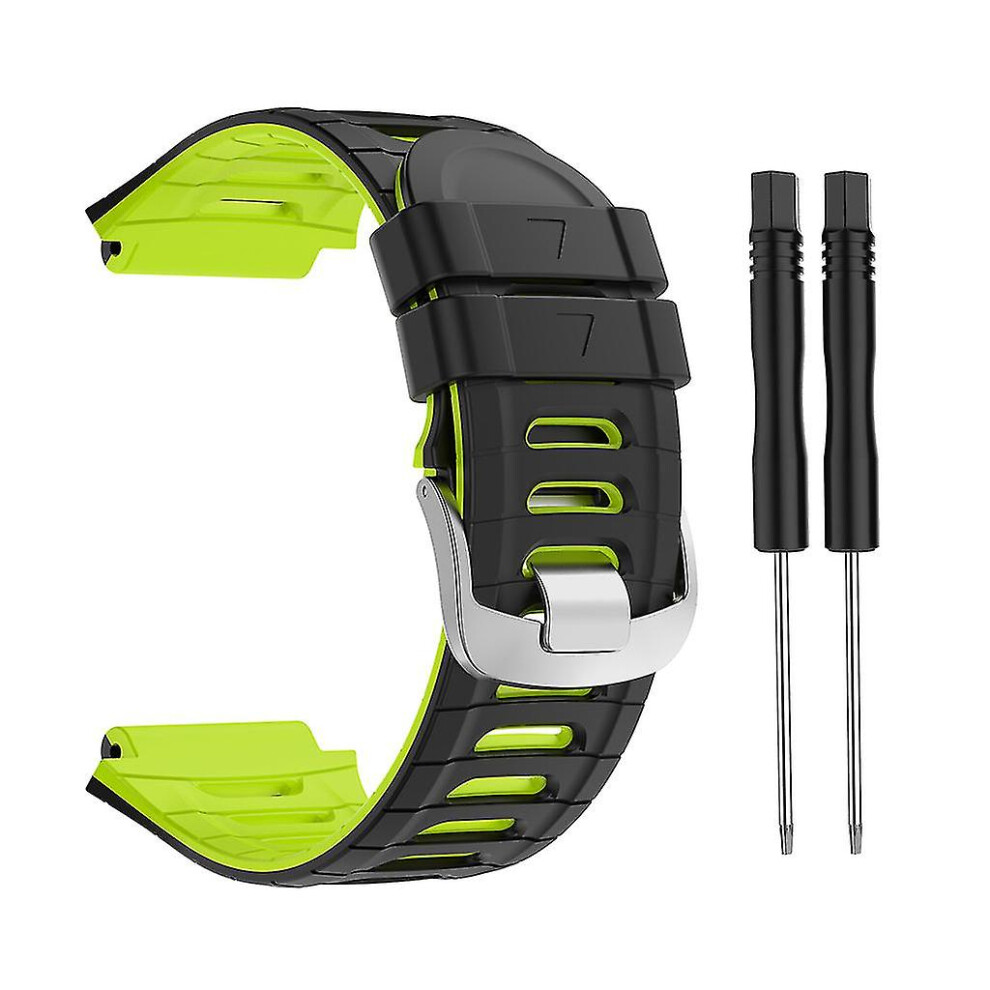 ( Lime) Silica Strap For Garmin-Forerunner 920Xt Band Smartwatch Wristband Loop Bracelet Black 3247719311363