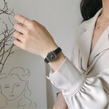 (Silver Shell Black467) Wrist Watch Trendy And Minimalist Suitable For All Occasions Comfortable Material Creative Styling Cost-effective Quartz Watch