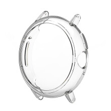 (Clear) Case-comfortable Frame Protector Cover For Pixel Smartwatch Anti-scratch Housing