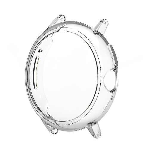 (Clear) Case-comfortable Frame Protector Cover For Pixel Smartwatch Anti-scratch Housing