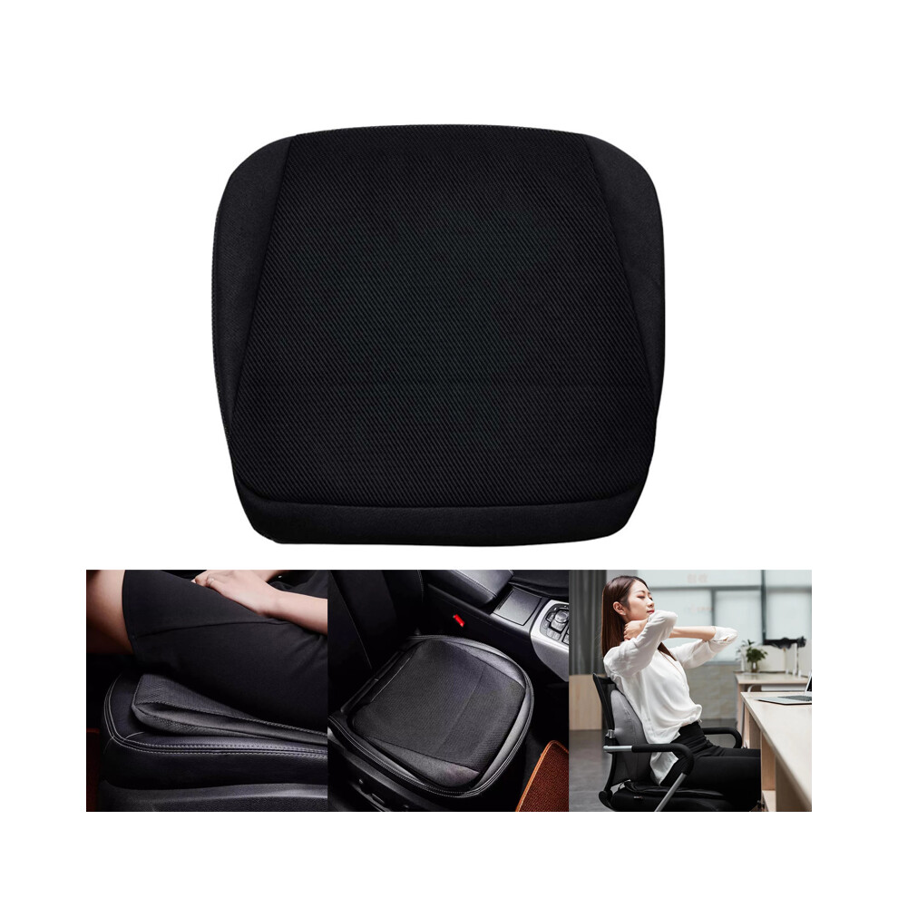 Decompression Car Seat Cushion Non-Slip Breathable Seat Cover Mat Stress Relieve Pad Black 605750397662