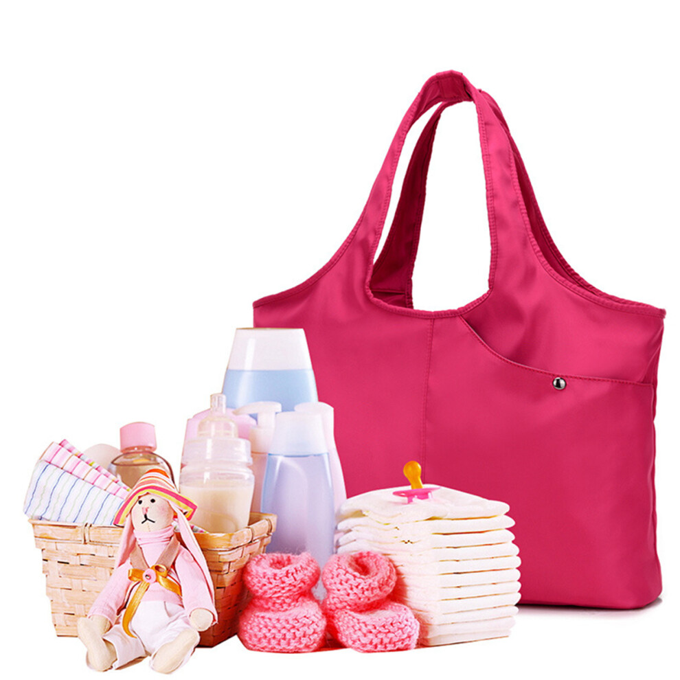 Multifunctional Waterproof Nylon Mummy Bag Large Capacity Handbag Shoulder Bag
