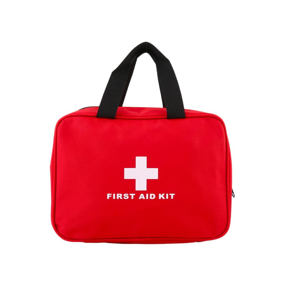 Red 210Pcs Emergency First Aid Kit Camping Travel Portable Medical Bag Home Survival Bag
