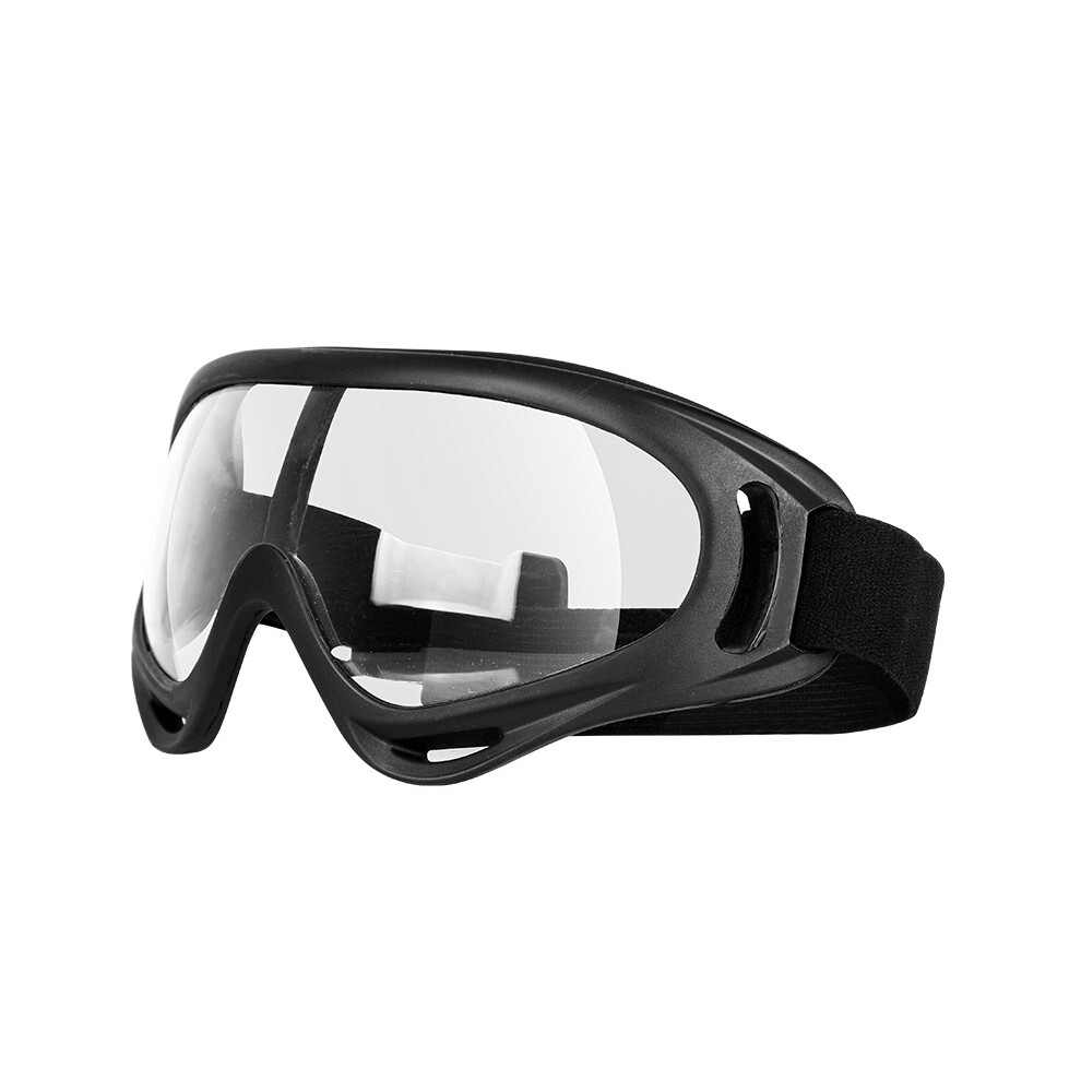 West Biking Anti-Fog Sand Proof Safety Goggles Totally Enclosed Transparent Riding Cycling Protect Goggles 6906140586937