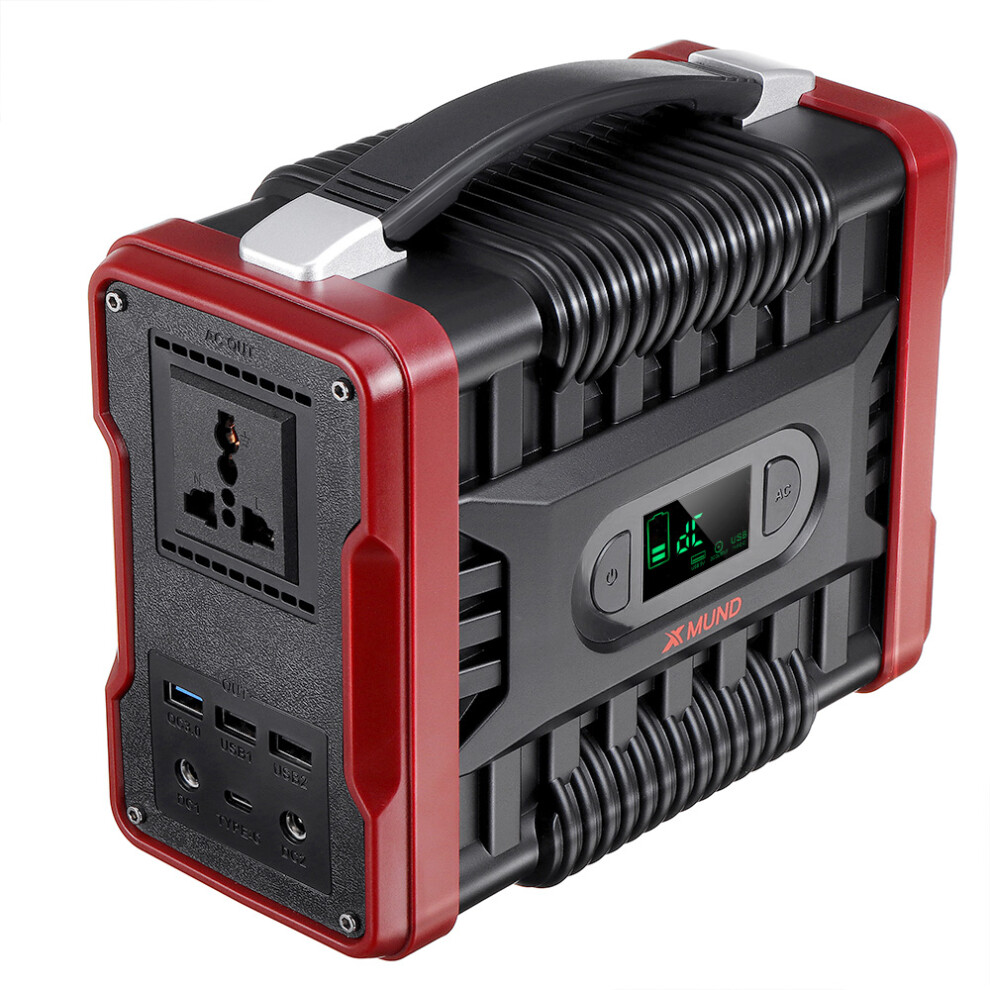 Xmund Xd-Ps1 222Wh Portable Power Station Solar Power Generator Emergency Energy Supply Backup Battery For Outdoor Camping Portable Power Bank 6900054877341
