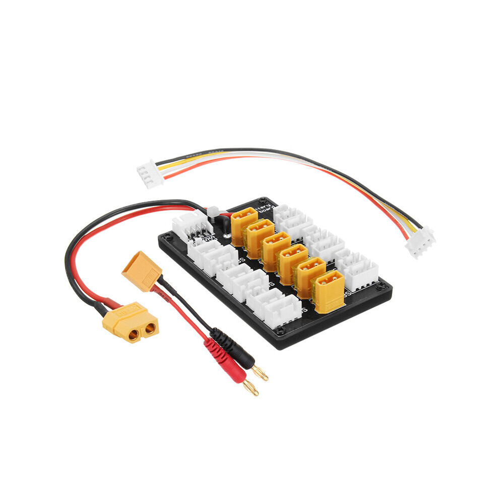 Xt30 1S-3S Plug Parallel Charging Board For Imax B6 Isdt Xt60 Plug Charger 6901251423058