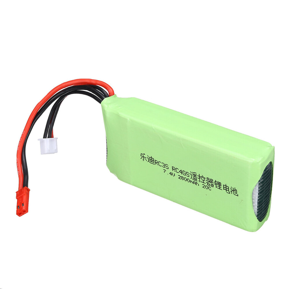 Hj 7.4V 2800Mah 2S Lipo Battery Jst Plug For Radiolink Rc3s Rc4gs Rc6gs Transmitter 9403950378044