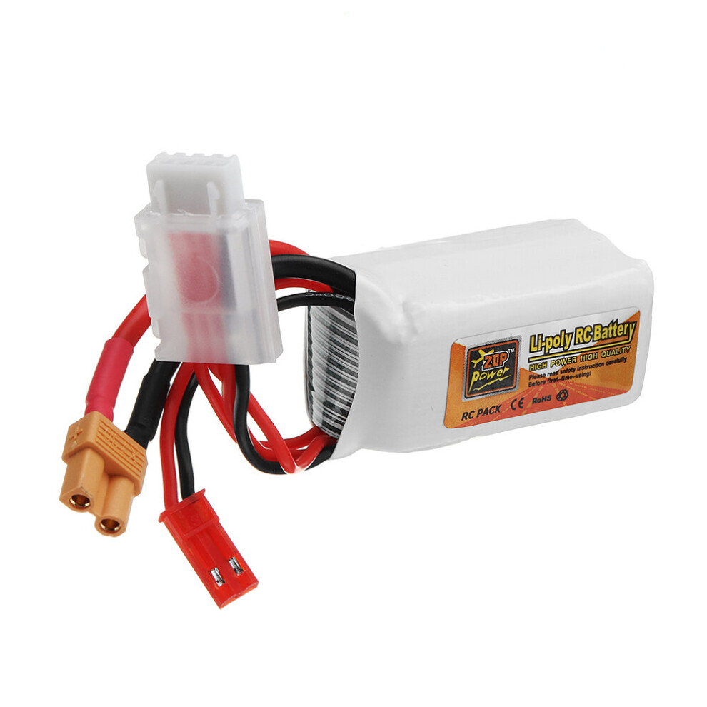 Zop Power 11.1V 550Mah 70C 3S Lipo Battery With Jst/Xt30 Plug For Rc Models 6900748211406