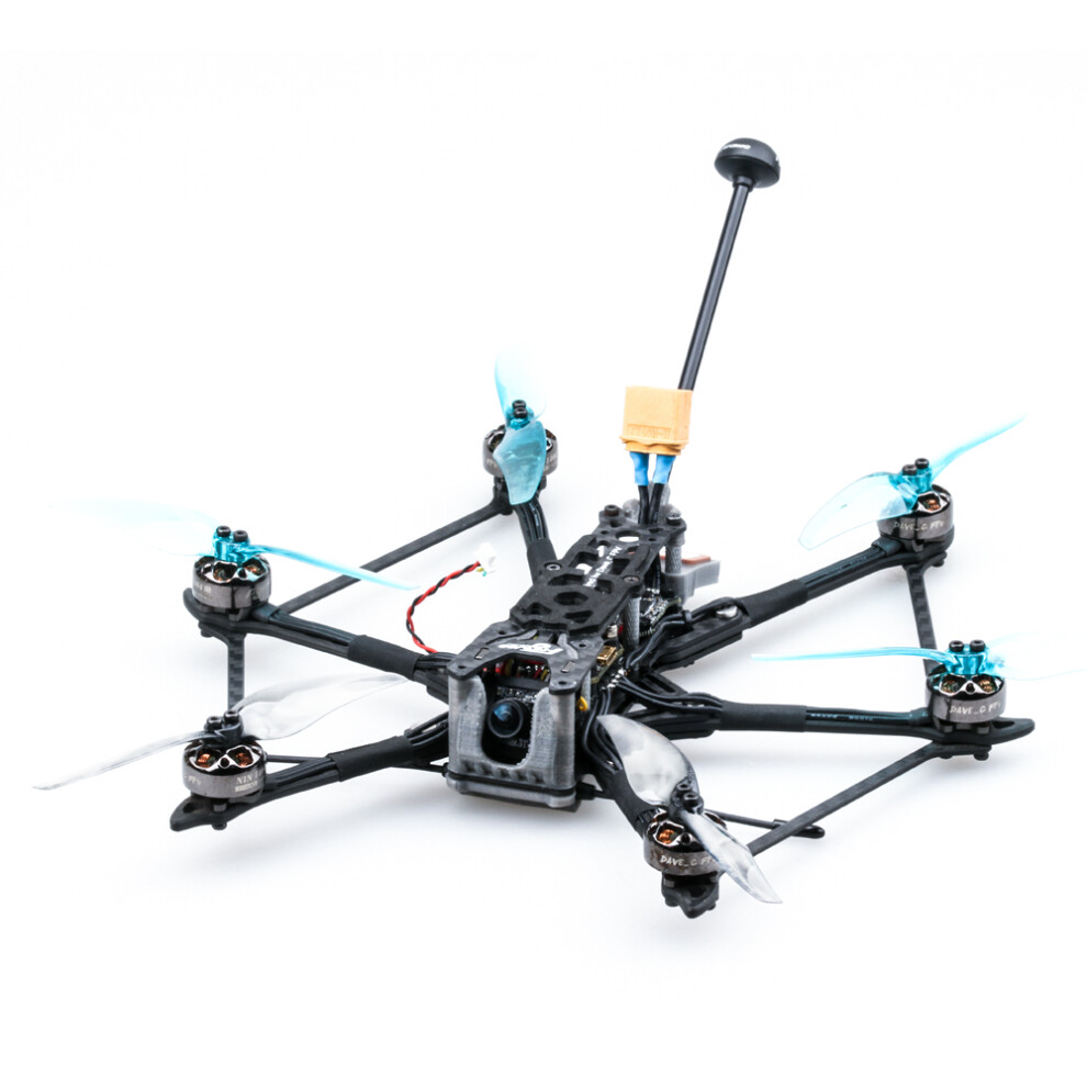 Flywoo Hexplorer Lr 4 4S Hexa-Copter Pnp/Bnf Analog Caddx Ant Cam 600Mw Vtx Fpv Racing Rc Drone 6900080386459