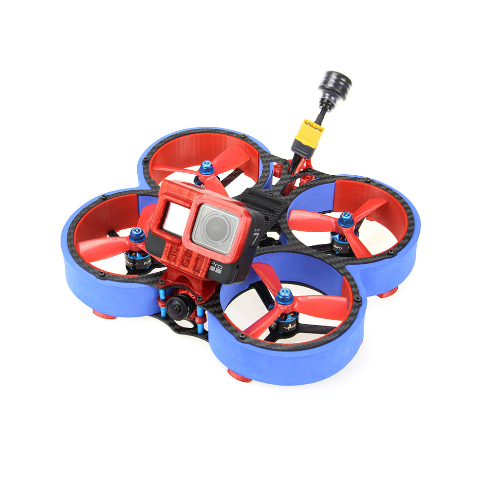 Hglrc Veyron 3 6S Cinewhoop 3Inch Fpv Racing Drone With Eva Pipeline Zeus35 Aio 600Mw Vtx 1408 Motor Caddx Ratel Camera 6900064391363