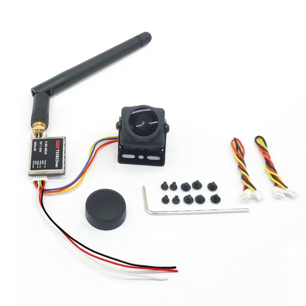 Upgraded Ewrf Ts5823pro 5.8Ghz 40Ch 600Mw Fpv Transmitter Vtx With Cmos 1200Tvl Camera For Rc Drone 304664662155