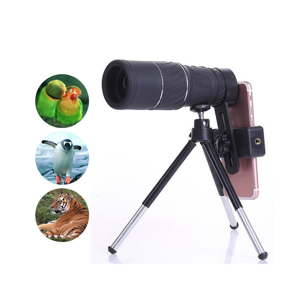Ipree Mnv-L3 12X52 Night Vision Bak4 Adjustable Monocular Set Tripod Phone Clip 6906140438441