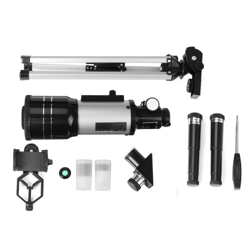 150x70mm Refractor Astronomical Telescope With Tripod Phone Adapter 1