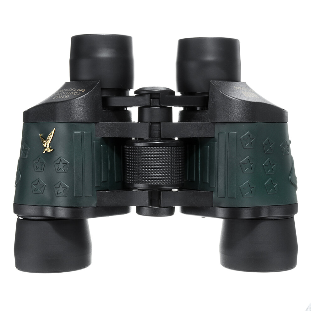 60X60 Binocular Hd Bak4 Optical Lens Day Night Vision Telescope Outdoor Camping Black/Green 5056343915261