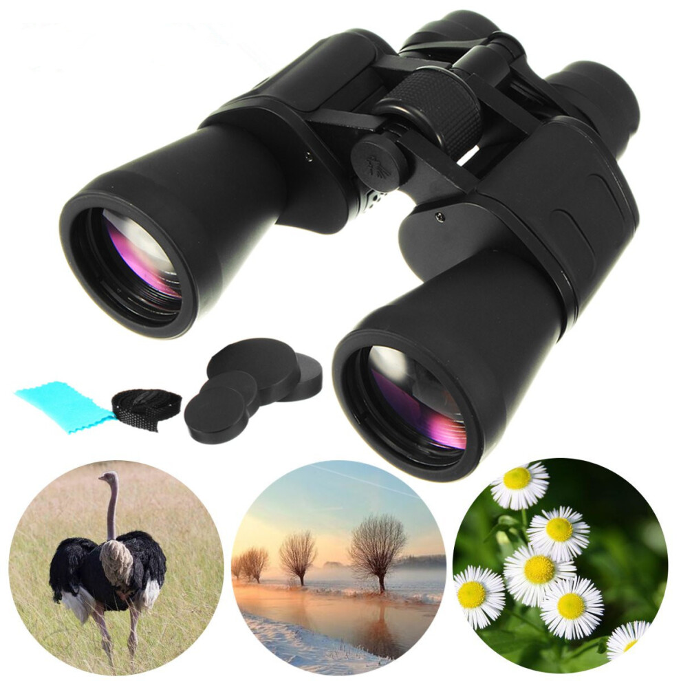 10-180X100 Waterproof Long Range Zoom Hunting Telescope Professional Binoculars High Definition Black 705377190988