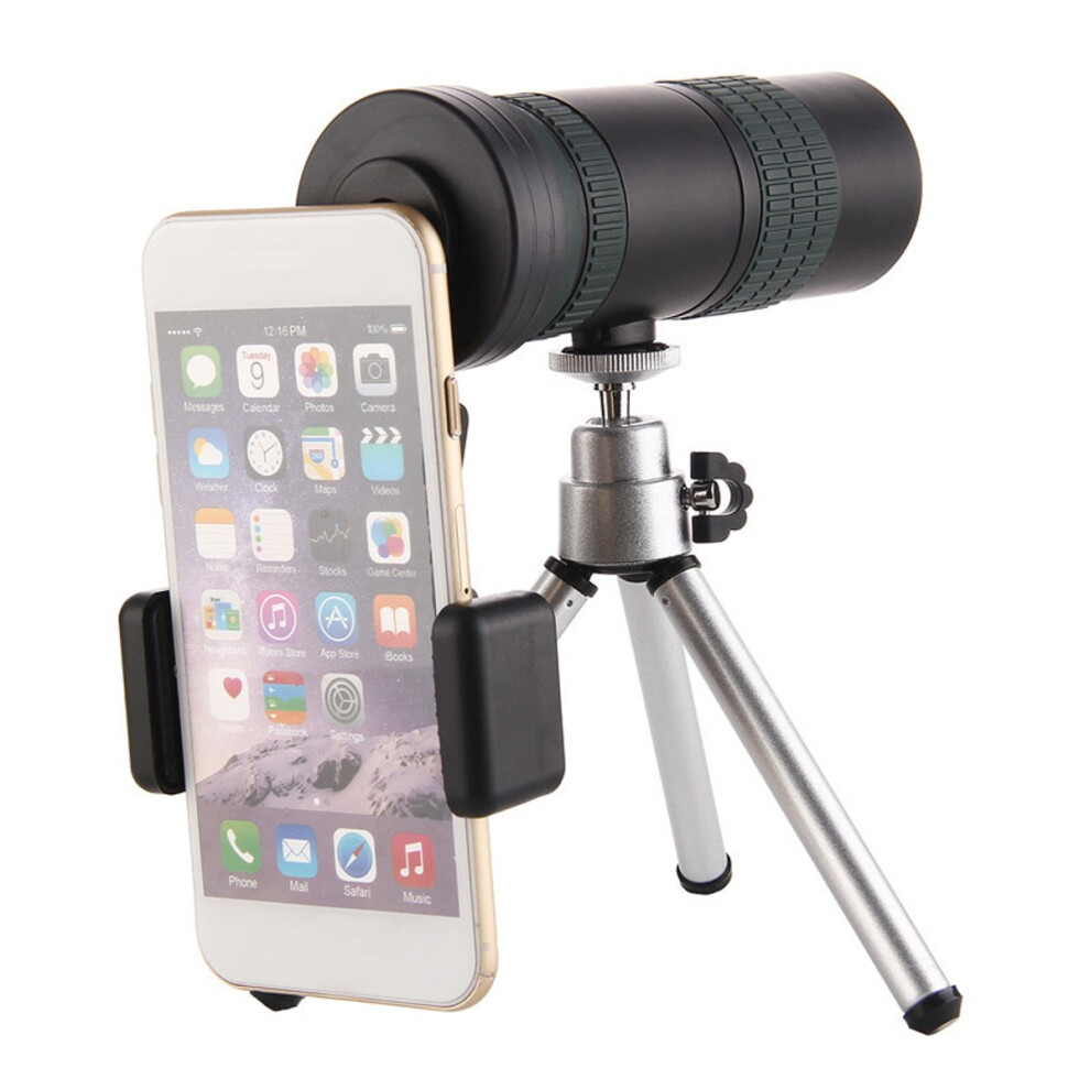 8-24X30 Zoom Monocular Dual Focus Hd Optic Bak4 Day Night Vision Telescope+Smartphone Adapter+Tripod 192165124513