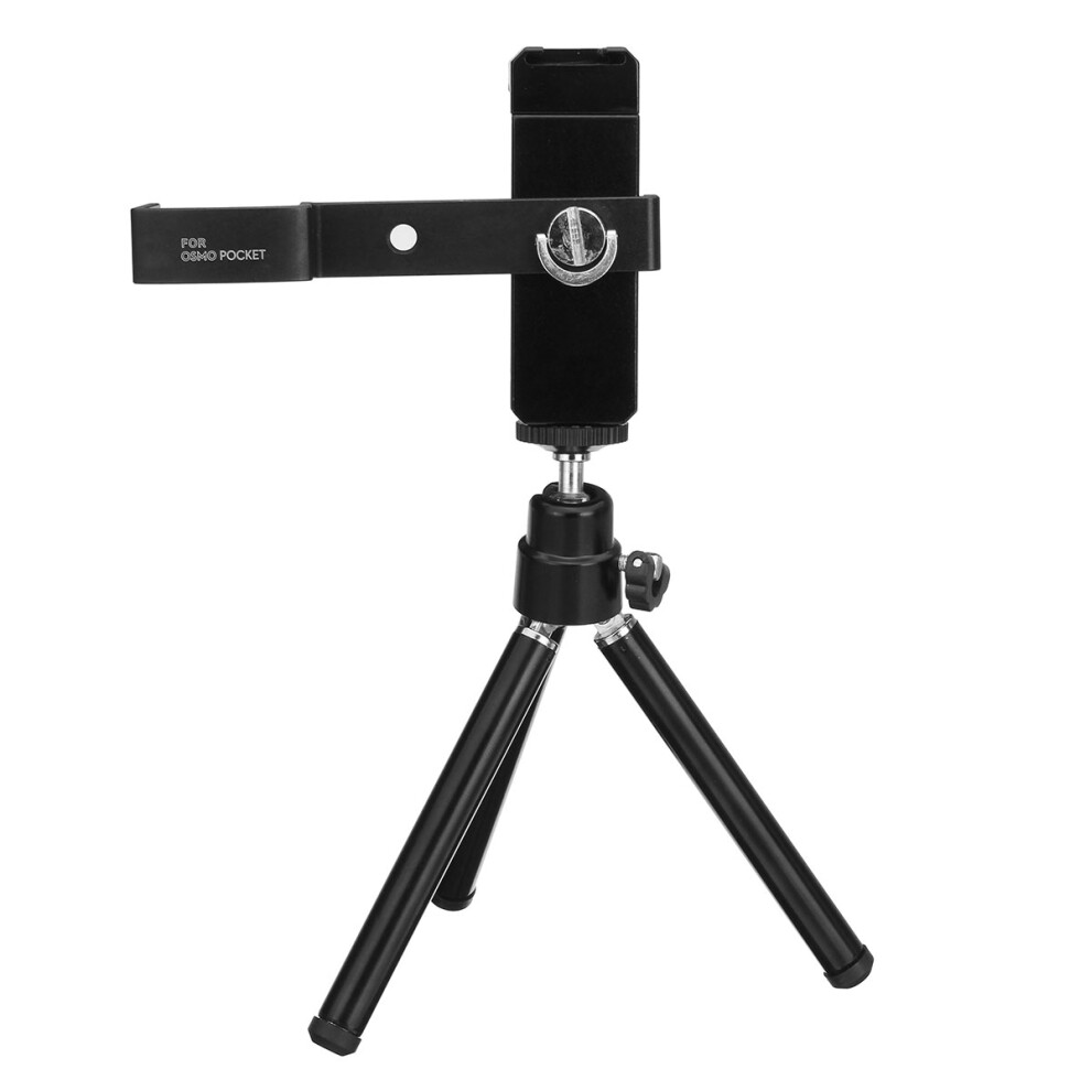 Dji Osmo Pocket Multi Functional Extension Tripod Bracket Mount Phone Holder Handheld Gimbal Black 796168419845