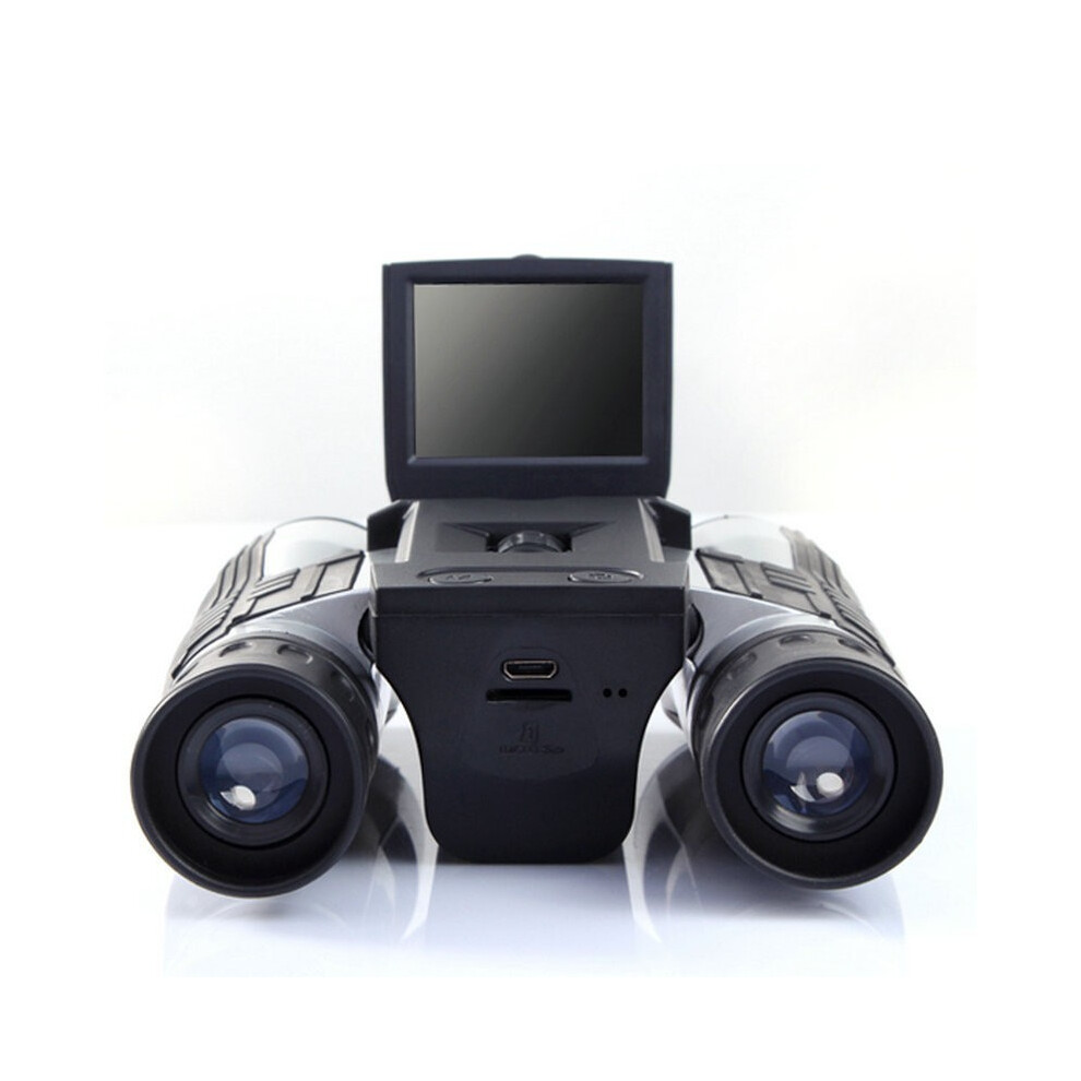 Ipree Fs608 12X32 2.0 Inch Lcd Zoom Hd Digital Camera Binocular Camcorder Telescope Lens Support Microsd / Tf Card For Camping 6901249463752