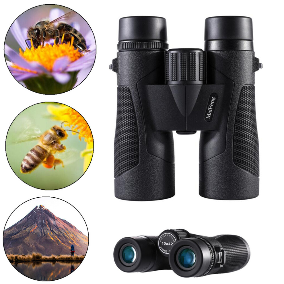 Maifeng 10X42 Binoculars Military Hd High Power Telescope Bak4 Eyepiece Professional Outdoor Hunting Telescopes 6900080018596