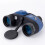LUXUN 10X50 Waterproof Telescope HD Compass Ranging Boculars Outdoor Tourism Powerful Binoculars Blue 3
