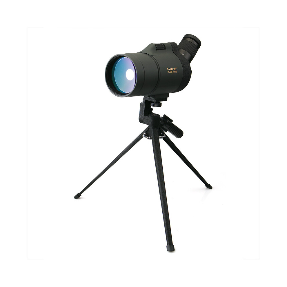 Svbony Sv41 25-75X70 Waterproof Anti-Fog Telescope Refraction Optical System Zoom Bak4 Prism Long Range Monoculars With Tripod 6906143203459