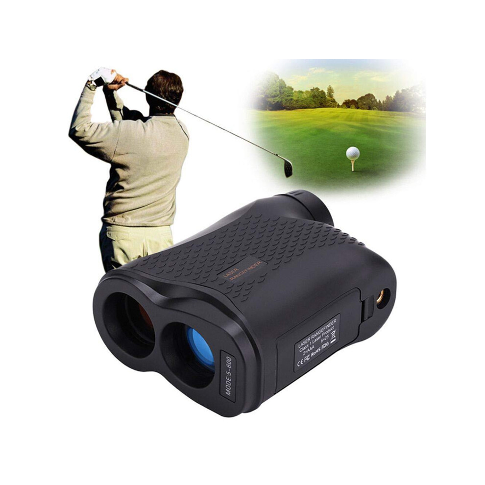 600M 6X Laser Distance Meter Waterproof Hunting Golf Portable Rangefinder Distance Measuring 889251179969