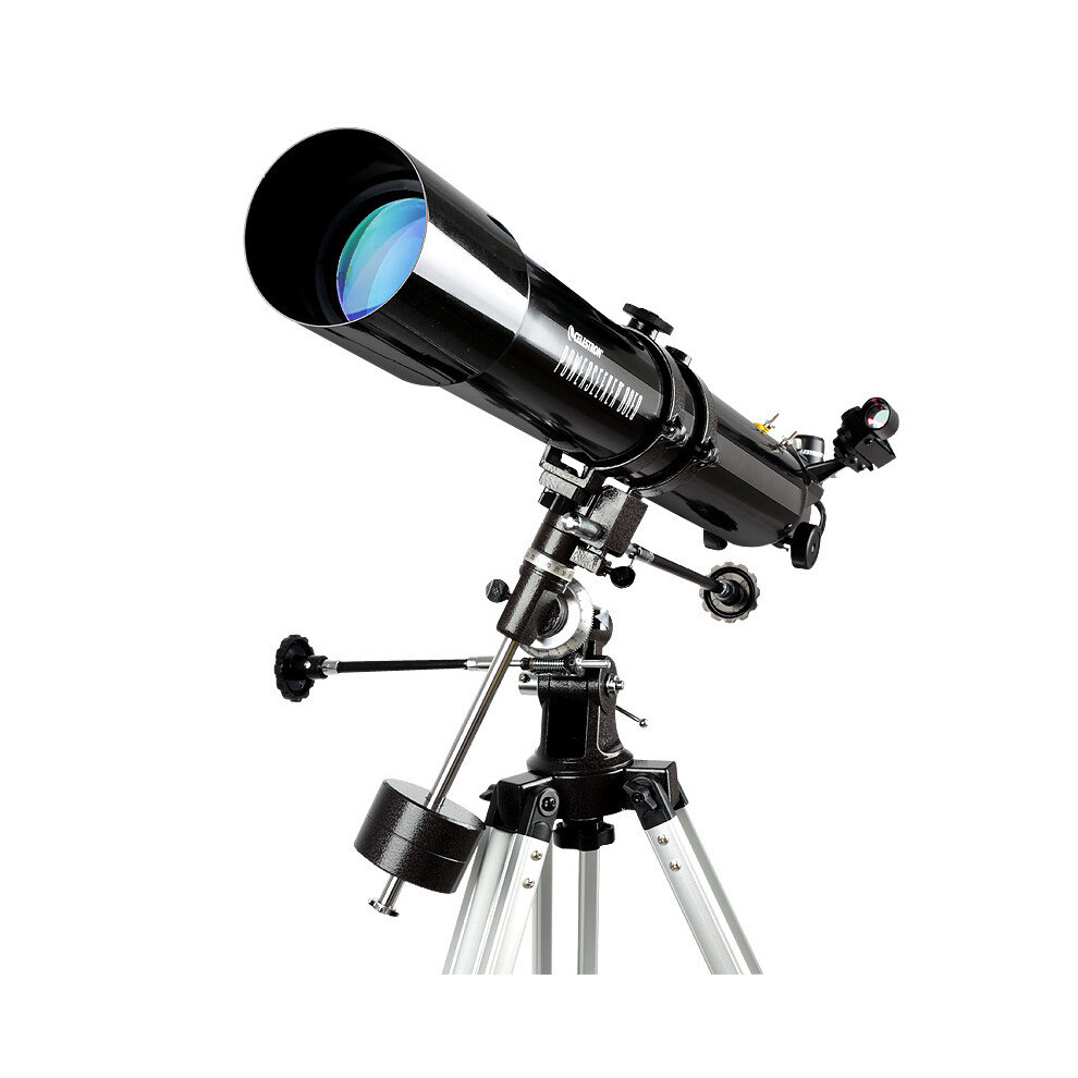 CELESTRON PowerSeeker 80EQ 45-225X Zoom Telescope Manual German Equatorial 80mm Aperture Telescope Monoculars for Adult-image-OPC-PBZ8JZJ-NEW
