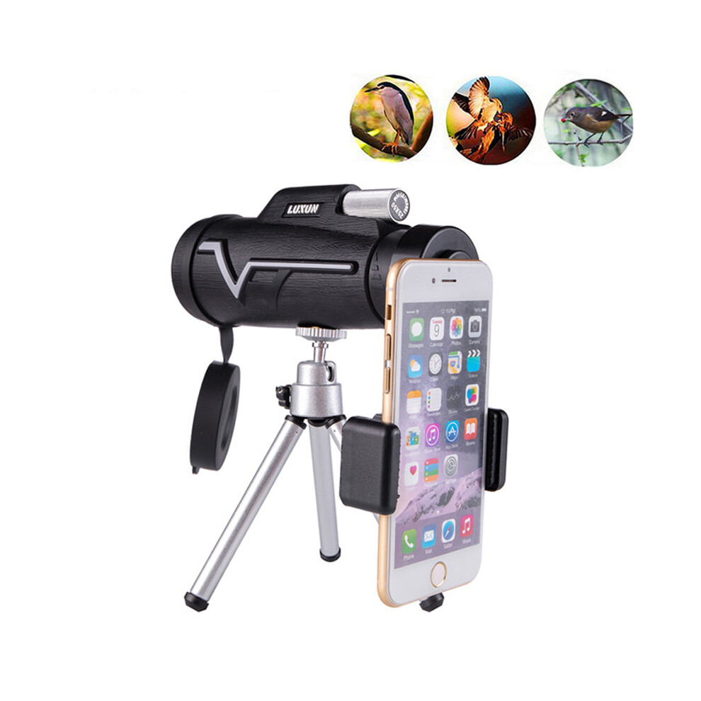 Ipree 25X50 Hd Monocular Waterproof Bak4 Optic Lens Day Night Vision Telescope+Phone Holder+Tripod 6906136839306