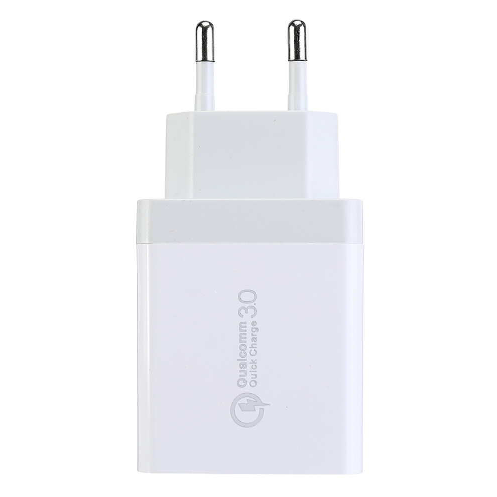 Eu Dual Usb Qc3.0+2.4A Travel Charger Power Adapter For Tablet Smartphone 7450483133314