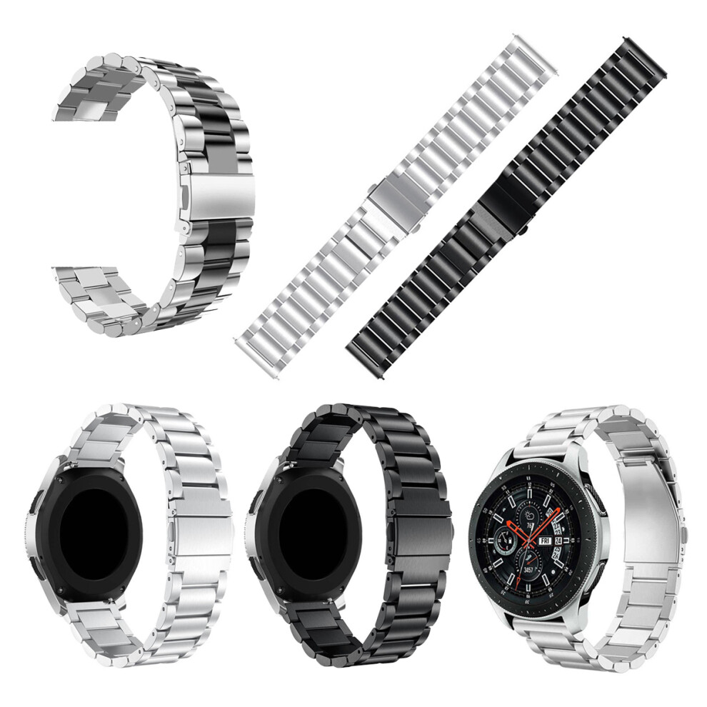 22Mm Stainless Steel Watch Band Replacement For Samsung Galaxy Watch 46Mm Silver 931485326517