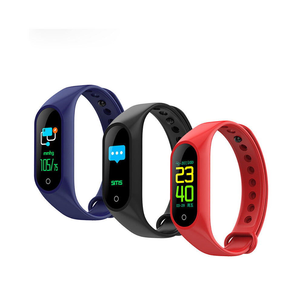 Xanes M3 Ips Color Screen Ip67 Waterproof Smart Bracelet Heart Rate Sport Smart Watch Mi Band 755691424733
