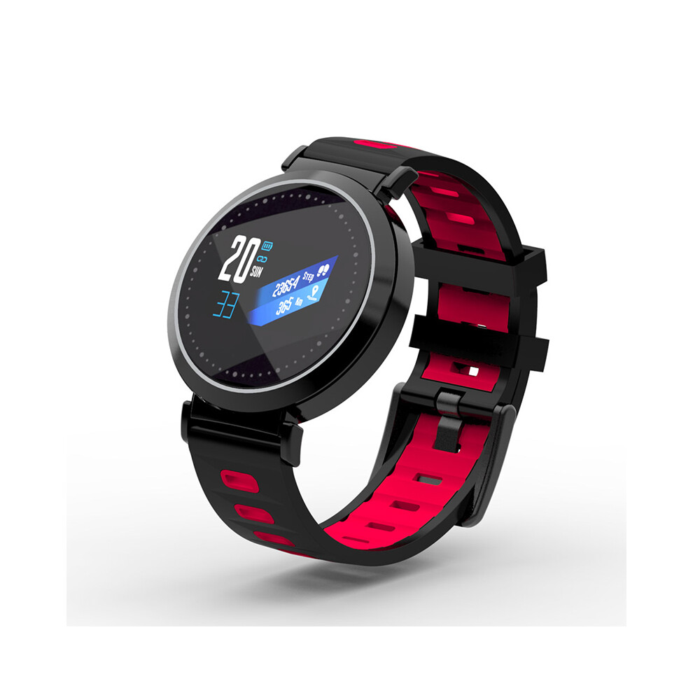 Xanes Y10 0.96'' Ips Color Screen Ip67 Waterproof Sleep Heart Rate Monitor Fitness Smart Watch Grey/Silver/Red 3345535629478