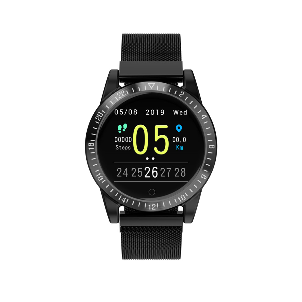 Xanes Ak19s 1.3'' Touch Screen Waterproof Smart Watch Stopwatch Fitness Sports Bracelet Black/Blue/Red 3345535899017