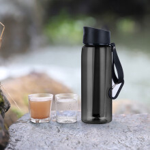 IPRee Water Purifier Bottle 2-Stage Water Purifier Cup Emergency Filter Straw for Hiking Backpacking Travel Camping Survival Tools