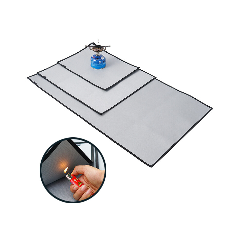 Cls Outdoor Camping Fireproof Picnic Mat Blanket Barbecue Heat Insulation Pad Emergency Fire Protection Cover 9304034543085