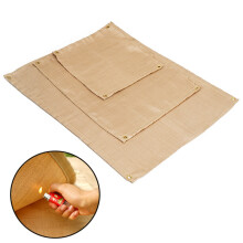 CLS Camping Fireproof Grill Mat Cloth Flame Retardant Ember Mat Blanket with Storage Bag for Outdoors Picnic Barbecue