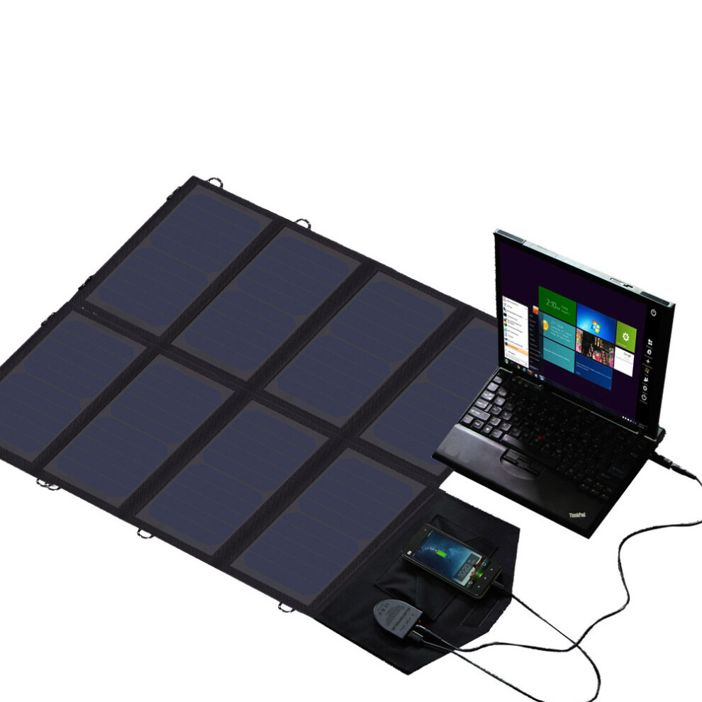 Allpowers X-Dragon 18V 40W Portable Solar Panel Charger Dual Ports Solar Cell For Phone Tablet Laptops Camping Hiking Accessories 6906142183738