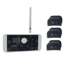2 in 1 New launchers 3 Dog System Pet Wireless Electronic Fence Dog Training Hunting Dog Supplies