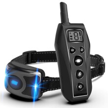 ZANLURE 600m Dog Training Collar Rechargeable 3 Modes Anti Barking Device Waterproof Hunting Dog Supplies