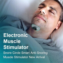 20pcs Snore Circle Conductive Strips for Anti Snoring Muscle Stimulator Device Sleep Instrument
