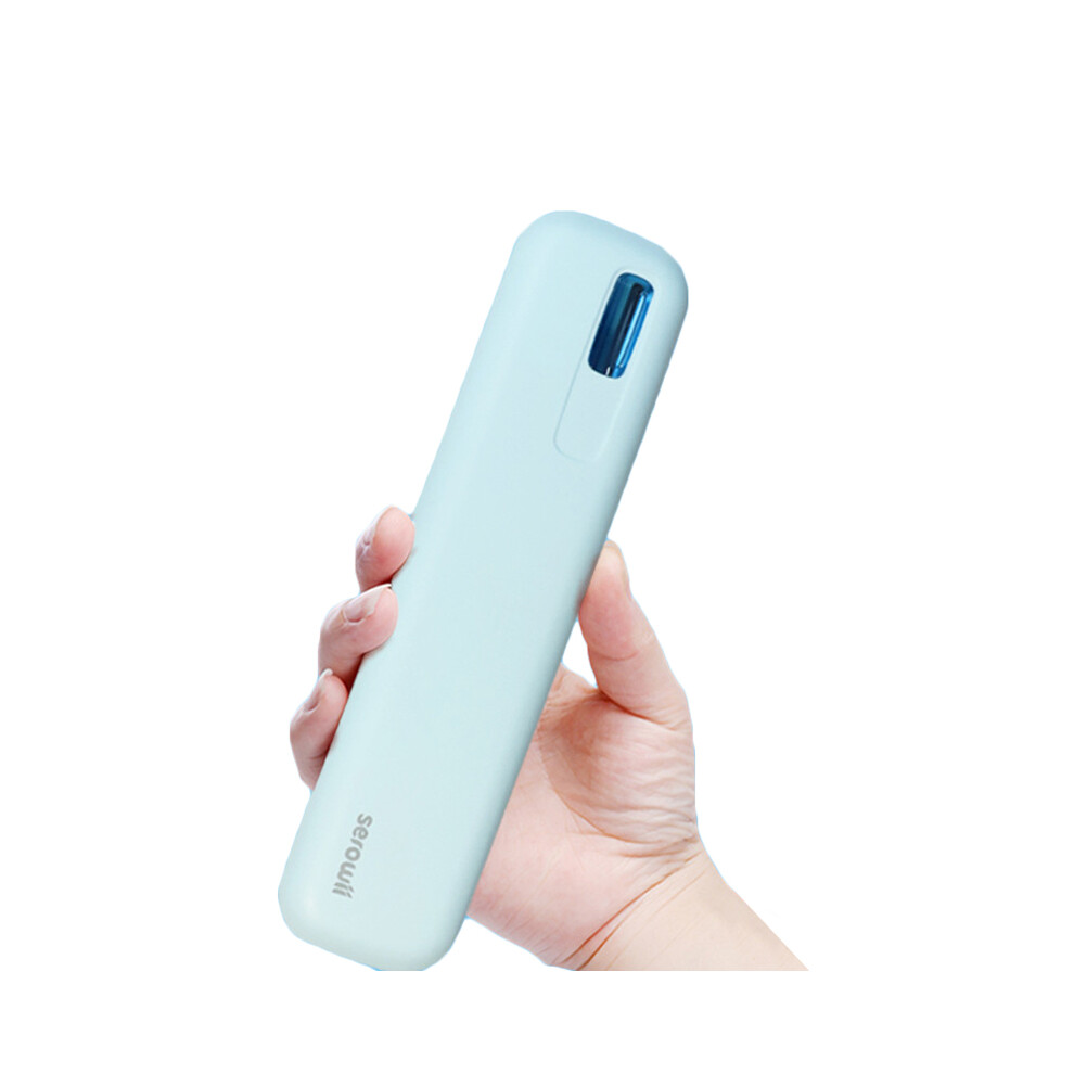 SEROWII Travel Toothbrush Sterilizer Portable UV Sterilization Case Storage Automatic Disinfection Toothbrush Box