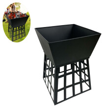Charcoal Fire Pits Outdoor Camping BBQ Grill Multifunction Barbecue Stove Rack Tool